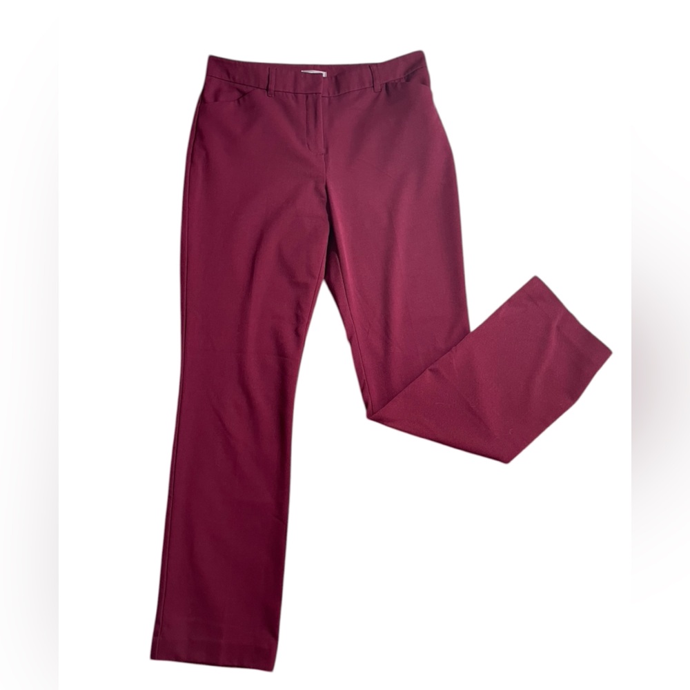 Y8- red dress pants Maurice’s 7/8 regular